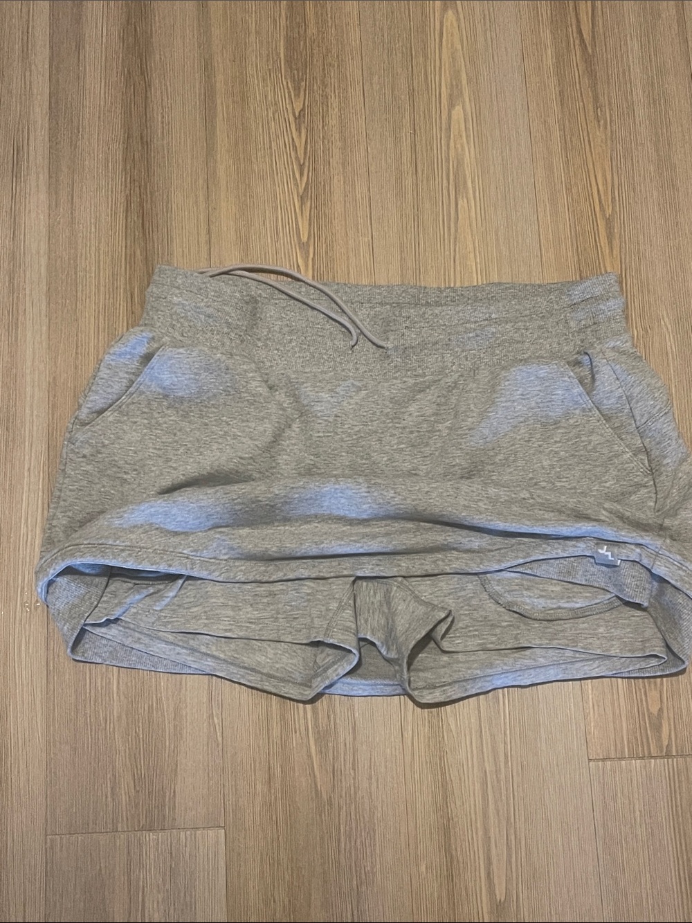 JoyLab Gray Drawstring Skort - Picture 3 of 4